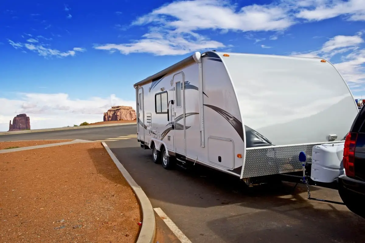 most pickup trucks will suffice when towing mobile homes