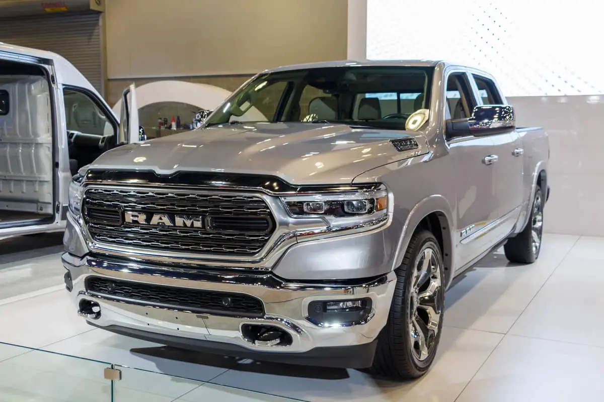 the ram 1500 will fit in the standard size garage